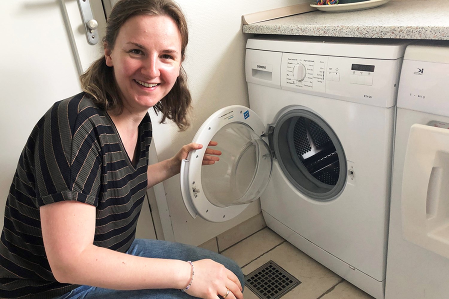 I mange vaskemaskiner er det svært og dyrt at reparere et ødelagt kugleleje. Det skal der ifølge Monika Jedrzejowska Thing laves om på. Foto: Energibyen Skive.